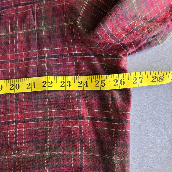 G.H. Bass & Co Men's Fireside Flannel Button-up Shirt Size XL Outdoor Fall Cabin - Picture 8 of 10